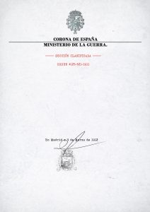 portada de la orden que establece la organización de la BRIAAP